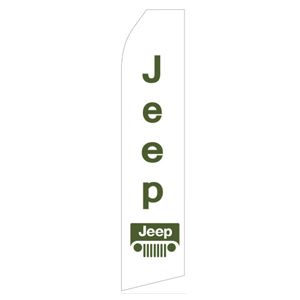 Jeep Logo Stock Flag - 16ft