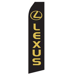 Lexus Logo Stock Flag - 16ft