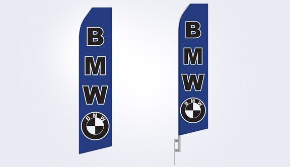 BMW Logo Stock Flag - 16ft