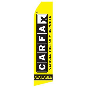 Carfax Vehicle History Reports Stock Flag - 16ft