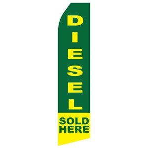 Diesel Sold Here Econo Stock Flag - 16ft