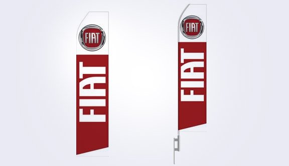 Fiat Logo Stock Flag - 16ft