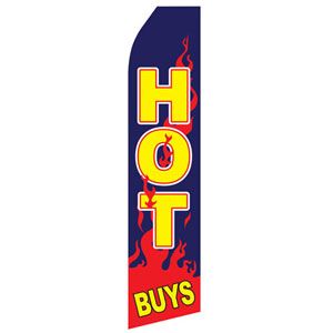 Hot Buys Stock Flag - 16ft