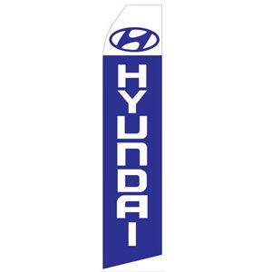 Hyundai Logo Stock Flag - 16ft