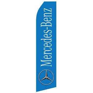 Mercedes-Benz Logo Stock Flag - 16ft