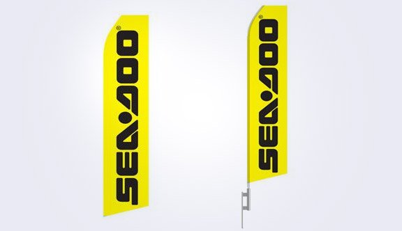 Sea-Doo Logo Stock Flag - 16ft