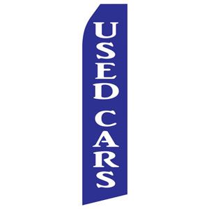 Used Cars Stock Flag - 16ft