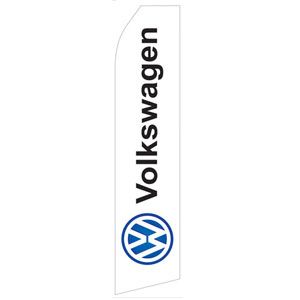 Volkswagen Logo Stock Econo Flag - 16ft