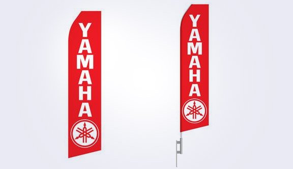 Yamaha Logo Stock Flag - 16ft