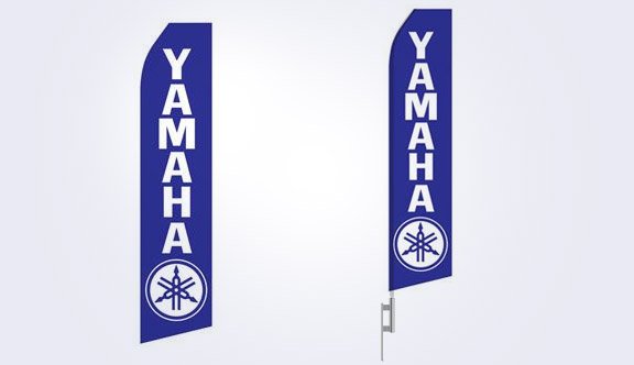 Yamaha Logo Stock Flag - 16ft