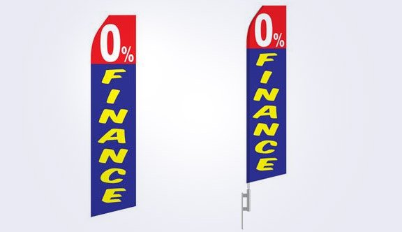 0% Finance Stock Flag - 16ft