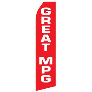 Great MPG Stock Flag - 16ft