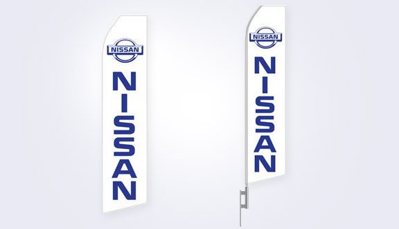 Nissan Logo Stock Flag  - 16ft