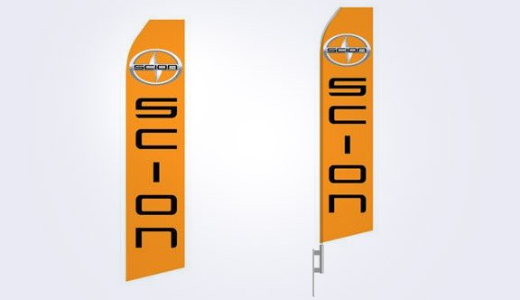 Scion Logo Stock Flag - 16ft