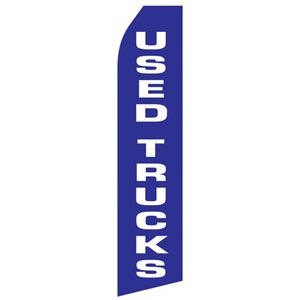 Used Trucks Stock Flag - 16ft