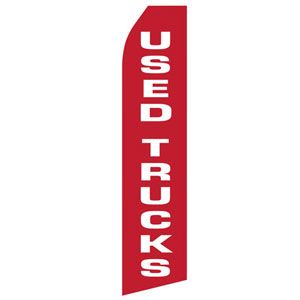 Used Trucks Stock Flag - 16ft