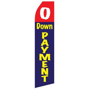 No Down Payment Stock Flag - 16ft