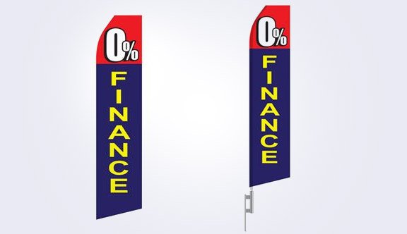 0% Finance Stock Flag - 16ft