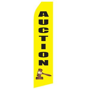 Auction Stock Flag - 16ft