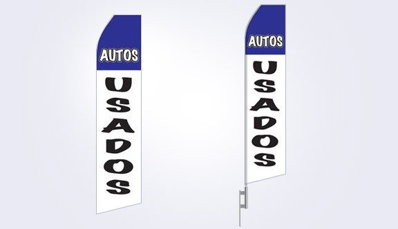 Auto Usados Stock Flag - 16ft