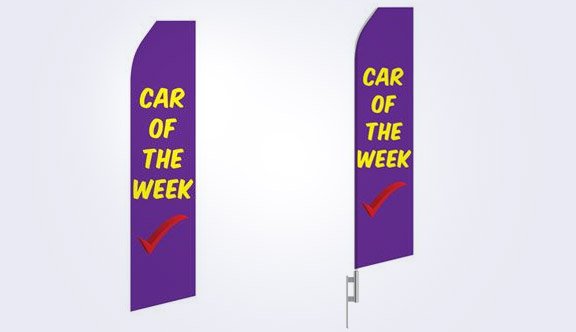 Car of the Week Stock Flag - 16ft