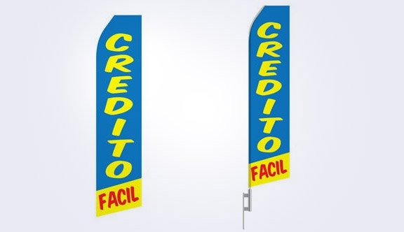 Credito Facil Stock Flag - 16ft