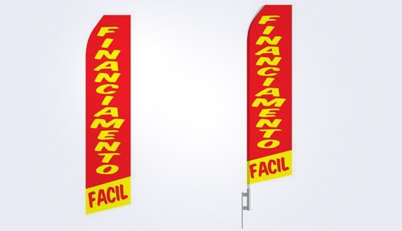 Financiamento Facil Stock Flag - 16ft