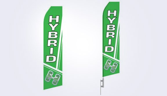 Hybrid Stock Flag - 16ft