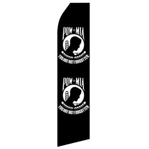 Pow Mia You Are Not Forgotten Stock Flag - 16ft