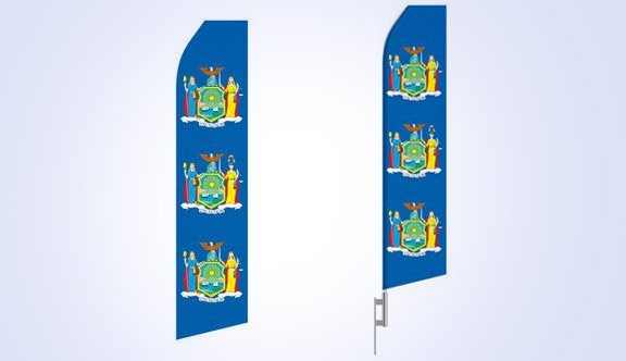 New York Flag Stock Flag - 16ft