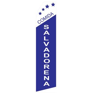 Comida Salvadorena Stock Flag - 16ft