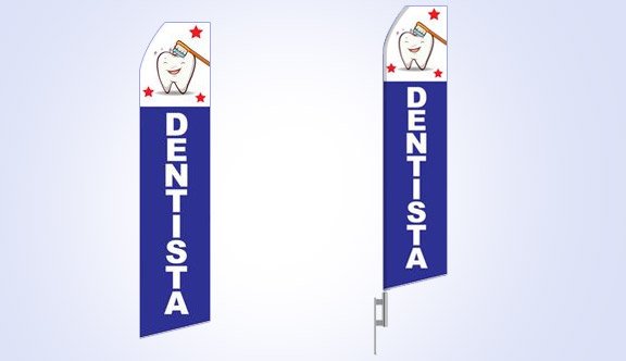 Dentista Stock Flag - 16ft