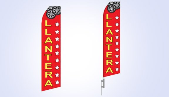 Llantera Stock Flag - 16ft