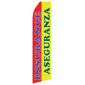 Insurance Aseguranza Stock Flag - 16ft