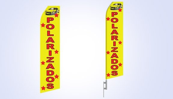 Polarizados Stock Flag - 16ft