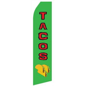 Tacos Stock Flag - 16ft