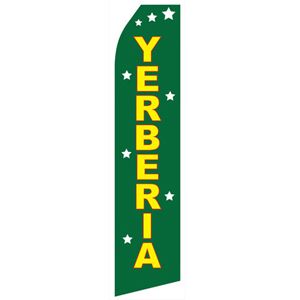 Yerberia Stock Flag - 16ft