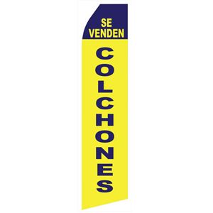 Se Venden Colchones Stock Flag - 16ft