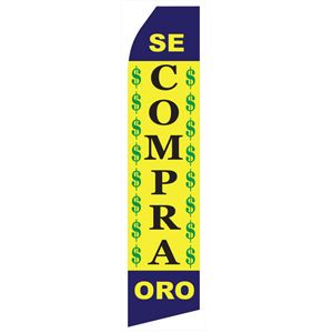 Se Compra Oro Stock Flag - 16ft