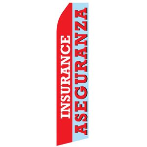 Insurance Aseguranza Stock Flag - 16ft