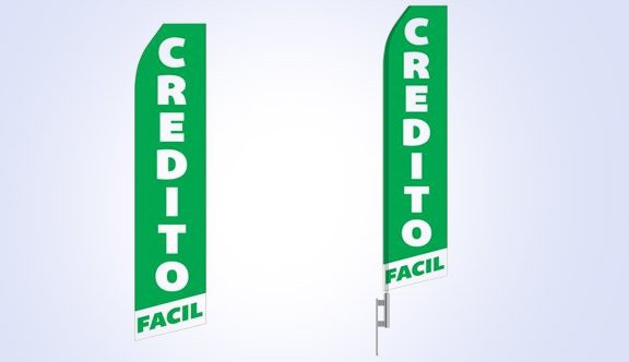 Credito Facil Stock Flag - 16ft