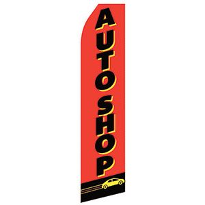 Auto Shop Stock Flag - 16ft.