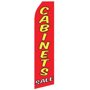 Cabinets Sale Stock Flag - 16ft