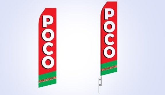 Poco Enganche Stock Flag - 16ft