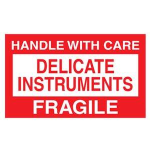 Fragile Labels - Delicate Instruments - 3x5