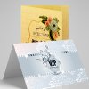 Folded Metallic Invitations