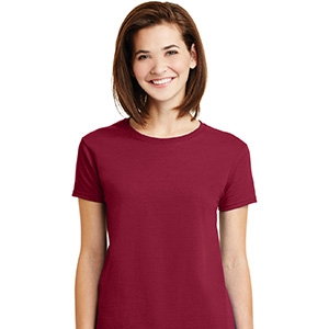 Gildan Women's Ultra Cotton 100% US Cotton T-Shirt 2000L