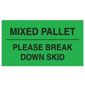 Mixed Pallet Please... Labels - 3x5