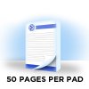 50 Pages Per Pad