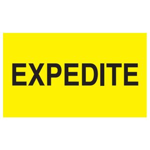 Expedite Labels - 3x5